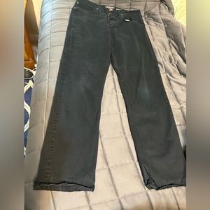 Levi’s Denizen black stretch athletic fit jeans